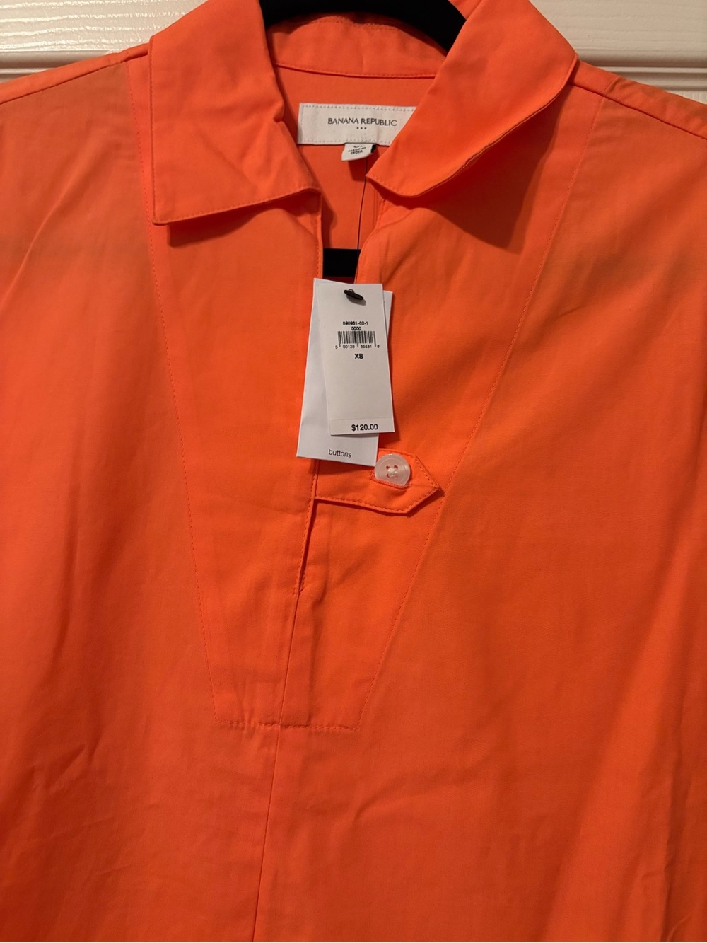 Banana Republic Factory Women’s Bright Coral Casual Maxi Dress
